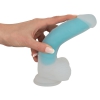 Dildo Glow în the Dark Transparent Thumb 2
