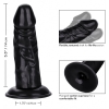 Dildo Back End Chubby Negru Thumb 5