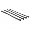Silicone Spiral Plug Set Advanced Urethral Sounding Negru Thumb 1