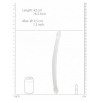 Dildo Dublu Non Realistic C Transparent Thumb 2
