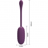 Pretty Love Casper Purple — Ou Vibrator 12 Moduri, USB Mov Thumb 10