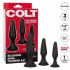 Set Anal Plug COLT Silicone Negru Thumb 3