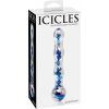 Dildo Sticlă Icicles No 8 Transparent Thumb 1
