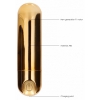 Mini Vibrator 7 Speed Rechargeable Auriu Thumb 4