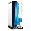 Dildo Touch And Glow Albastru Thumb 2