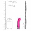 Vibrator Bijou Rechargeable Punctul G Roz Thumb 3