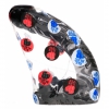 Dildo Cu Stimulator All Black Negru Thumb 1