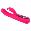 Vibrator Dublu Sunset Rabbit 10 Moduri Reîncărcabil Roz Thumb 4