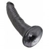 Dildo King Penis 17.8cm Negru Thumb 2