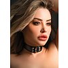 Guler Elegant Cu Inel În D Negru Thumb 2