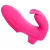 Vibrator din Silicon Pentru Plăcere cu Degetul Roz Thumb 6