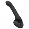 Satu Pulse-Wave And Vibrating Strapon Negru Thumb 2