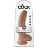Dildo Realistic King 9 inch Natural Thumb 3