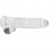 Shots 23 cm Realistic Dildo Transparent Thumb 2