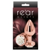 Medium Rose Anal Plug Alb Thumb 1