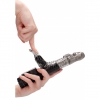 Vibrator Rabbit Vibrating Dolphin Negru Thumb 2