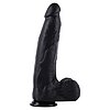 Dong XXL 32 cm Negru – Dildo Realist PVC cu Bază Largă Thumb 3