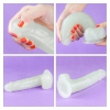 Dildo Lumino Play 21 cm Alb Thumb 4