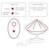 Vibrator Clitoridian Ruby Red Diamond Roșu Thumb 7