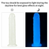 Dildo Realistic 8 Lumino Play Alb Thumb 1