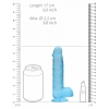 Dildo Shots Realistic Albastru Thumb 4