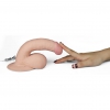 Vibrator Realistic cu Telecomandă The Ultra Soft Dude Natural Thumb 2