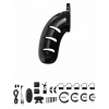 Cușcă de Castitate Man Cage cu Electroșocuri Negru Thumb 2