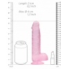 Realistic Dildo Realrock 21cm Roz Thumb 2