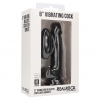 Vibrator Realistic Penis 20cm Negru Thumb 3