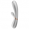 Vibrator Hot Lover Heat Argintiu Thumb 2