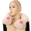 Pernă Cervicală Plush cu Formă de Sâni Thumb 1