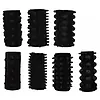 All Time Favorites Sleeves Set Negru