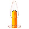 Anal Plug 10 Speeds Vibrating Portocaliu Thumb 1