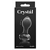 Anal Plug Crystal Gem Negru Thumb 2