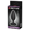 Anal Plug cu Vibrații Pretty Love II Negru Thumb 6