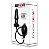 Anal Plug Inflatable Fun Small Negru Thumb 2