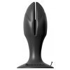 Anal Plug Insta-Gaper Negru Thumb 1