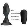 Anal Plug Mr. Play Vibrating Negru Thumb 8