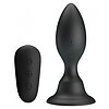 Anal Plug Mr. Play Vibrating Negru Thumb 1