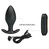 Anal Plug Pretty Love Royal Pleasure Regina Negru Thumb 5
