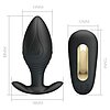 Anal Plug Pretty Love Royal Pleasure Regina Negru Thumb 3