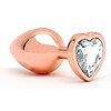 Anal Plug Rimba Toys Pisa Heart Auriu Thumb 1