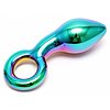 Anal Plug Sensual Glass Kaleigh Multicolor Thumb 1