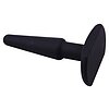 Anal Plug Silicon 4 inch Negru Thumb 2