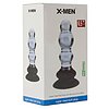 Anal Plug X-MEN 3 Beads Albastru Thumb 3