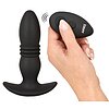ANOS Plug Anal Vibrator Thrusting — 10 Vibraţii, 6 Împingeri Negru Thumb 3
