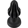 ANOS Super Soft Plug Anal 7 cm — Ventuză, Fixare Hands-free Negru Thumb 2