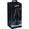 ANOS Super Soft Plug Anal 7 cm — Ventuză, Fixare Hands-free Negru Thumb 7