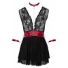 Babydoll Cottelli Collection Anya Negru L