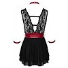 Babydoll Cottelli Collection Anya Negru XL Thumb 1